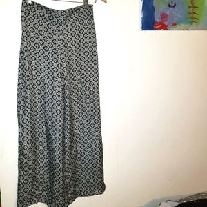 Zara Woman vegan palazzo pants